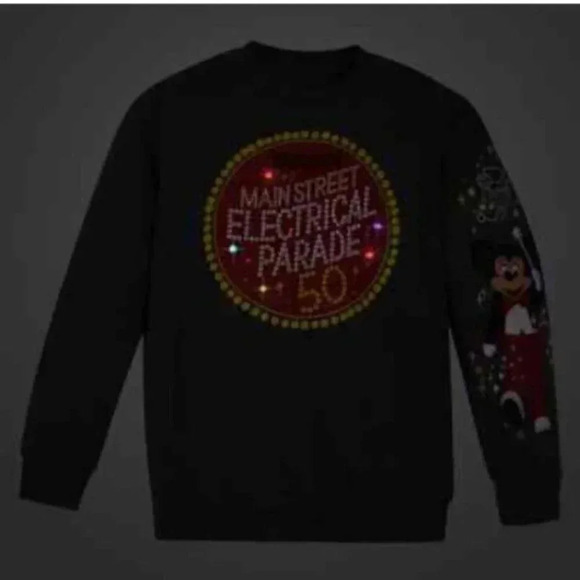 DISNEYLAND‎ MAIN ST ELECTRICAL PARADE light up spirit jersey nwt b9 - Picture 2 of 4